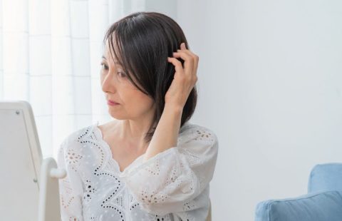 ボリュームを気にする女性