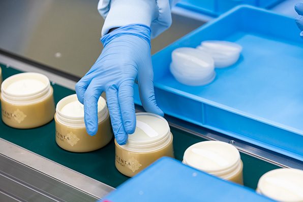 化粧品製造ライン